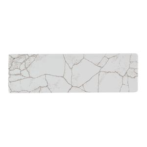 Churchill Studio Prints Kintsugi Agate Grey Oblong Plates 300x90mm (Pack of 6) - HR308 - 1