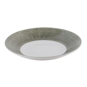 Churchill Bamboo Ceramic Spinwash Alpine Deep Coupe Plates 268mm (Pack of 12) - HR435 - 3
