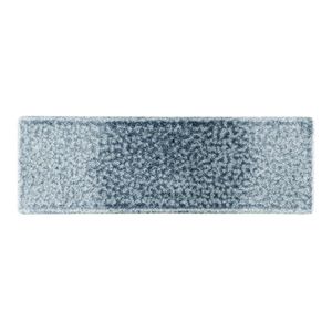 Churchill Raku Topaz Blue Oblong Plates 330 x 110mm (Pack of 6) - HR313 - 1