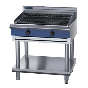 Blue Seal 900mm Elec Chargrill with Leg Stand UKE596D-L - HW617 - 1