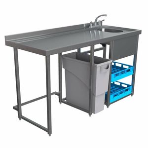 Parry Modular Bar Glass Wash Station MB-GS5 - HS344 - 1