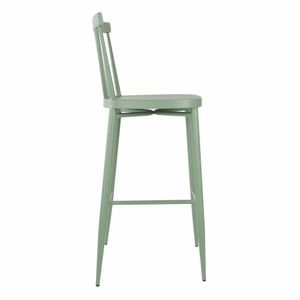 Bolero Windsor Aluminium Green High Stools (Pack of 2) - DX689 - 3