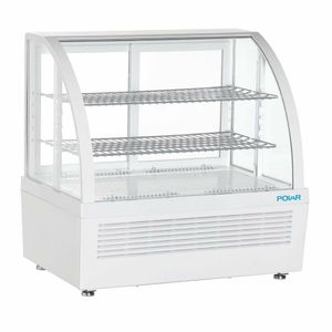 Polar C-Series Countertop Display Fridge White 100Ltr - CU637 - 3