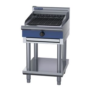Blue Seal 600mm Elec Chargrill with Leg Stand UKE594D-L - HW614 - 1