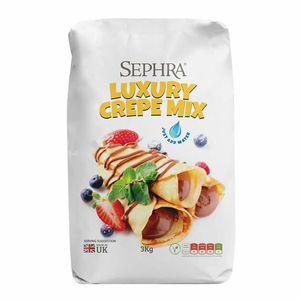 Sephra Crepe Mix 3kg (Pack of 4) - HU127 - 1