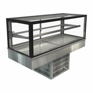 Cossiga Tower GOG Refrigerated Frameless Glass Countertop Display 1500mm - HT612 - 1
