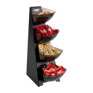 APS Four-Tier Multi Rack Black 190x310x530mm - HY246 - 3
