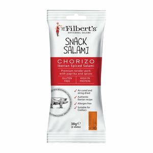 Mr Filbert's Snack Salami Chorizo 38g (Pack of 15) - FU485 - 1