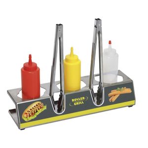 Roller Grill Hot Dog Sauce Kit KHDS - HW166 - 1