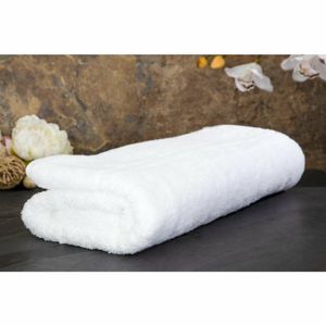 EcoKnit Bath Sheet White, 600gsm - HR100 - 3