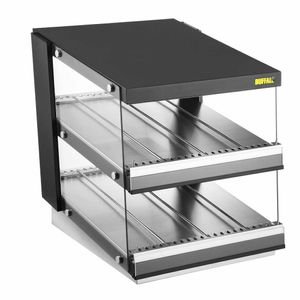 Buffalo Sloped Chute Food Warmer 2 Shelf - HW925 - 1