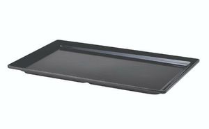 GenWare Melamine Black Platter GN 1/1 - 1