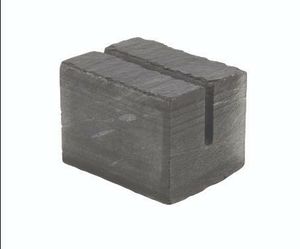 Genware Slate Cube Mini Sign Holder 3 x 2.5cm - 1
