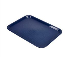 Fast Food Tray Blue Large - 1