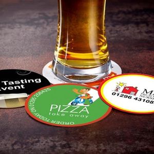 Custom Branded Round Premium Beer Mat - 1