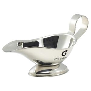 Custom Branded Mini Stainless Steel Gravy Boat (85ml) - 1
