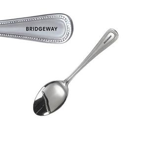 Custom Branded Dessert Spoon Bead Pattern (18cm) - 1