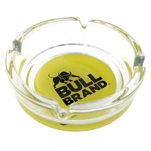 Custom Branded Clear Glass Ashtray (10.7cm) - 1