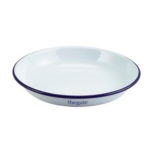 Custom Branded Enamel Rice/Pasta Plate (24cm) - 3
