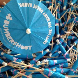 Custom Branded Cocktail Umbrellas - 1