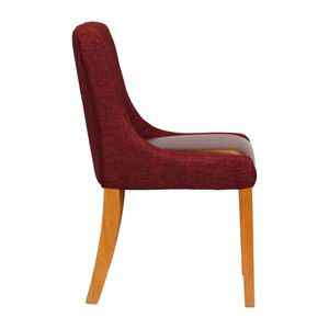 Bath Soft Oak Dining Chair with Scarlett Back & Espresso Seat (6 Pack) - JA295 - 3