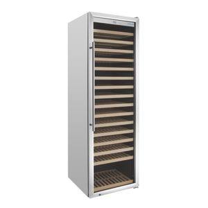 Polar G-Series Single Zone Wine Fridge Stainless Steel 192 bottles - GM889 - 3