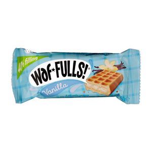 Waffuls! Waffles - Vanilla 50g (12 Pack) - KA600 - 1