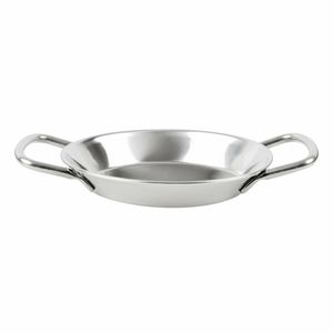 Olympia Table Presentation Mini Paella Pan Stainless Steel 150mm - HY104 - 1