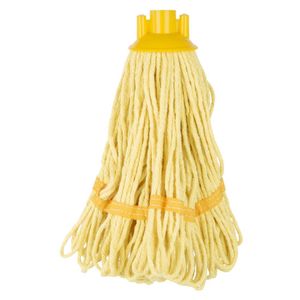 Jantex Deck Mop Head Yellow Stripe 200g - HX247 - 1