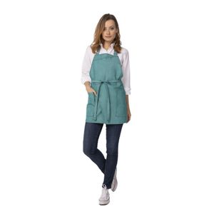 Chef Works Medford Bib Apron Jade - BA138 - 1