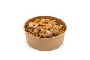 1090ml Kraft Bowl (Case of 300) - 1