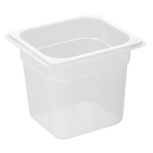Nisbets Essentials Polypropylene 1/6 Gastronorm Container 150mm - HZ345 - 1