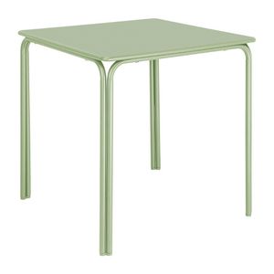 Bolero Adeline Steel Square Table 700mm Light Green - HZ357 - 1