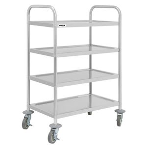 Vogue 4 Tier Clearing Trolley - JB373 - 1