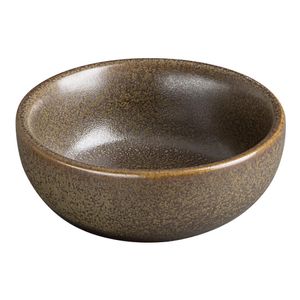 Olympia Ember Dipping Dishes Mahogany 78mm (8 Pack) - JA557 - 1