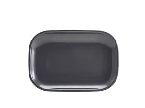 Rustic Stoneware Blue Rectangular Plate 29 x 19.5cm (Pack of 6) - RP-BL29 - 1