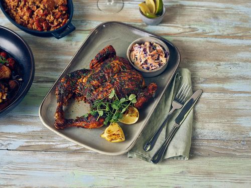 Terra Porcelain Grey Rectangular Plate 34.5 x 23.5cm (Pack of 6) - RP-PG34 - 3