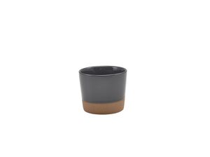 GenWare Kava Dark Grey Stoneware Chip Cup 9 x 7.4cm (Pack of 6) - CC-KDG9 - 1