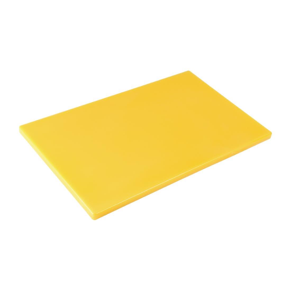 Hygiplas Gastronorm 1/1 Yellow Chopping Board- Each - GL287 - 1