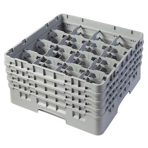 Cambro H215mm Grey 16 Compartment Camrack - 1