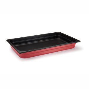 Pujadas Red Non-Stick 1/1 GN Pan - 1