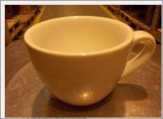 Genware Porcelain Bowl Shaped Cup 9cl/ 3oz (Pack of 6) - 312109 - 3