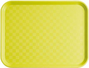 Fast Food Tray 35 X 27cm - Lime Green - 275010 - 1