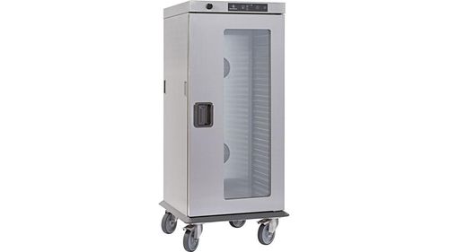 Trans'therm Oven 15 Gn 1/1 On Wheels - Without Humidification - Glass Door - 893815 - 1