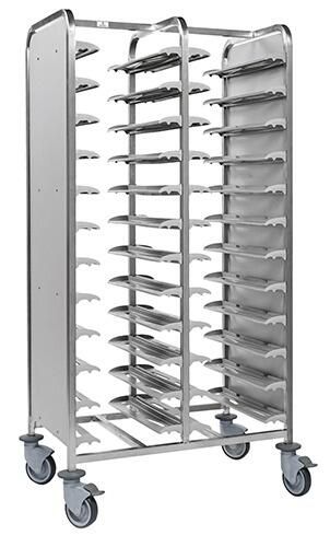Matfer Bourgeat 24-Tray Cafeteria Trolleys