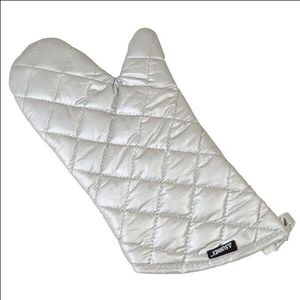 Grey Silicone Oven Mitt 17In - SLM-17 - 1