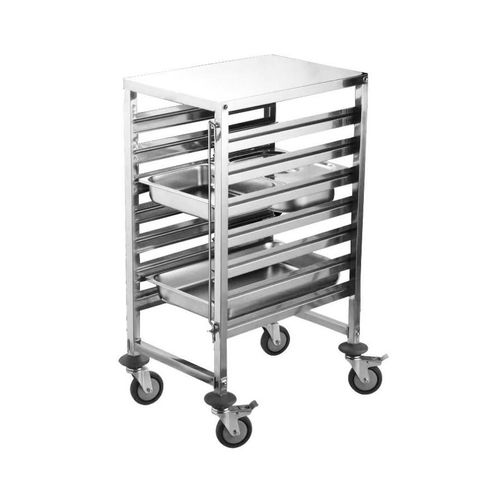 Sunnex Gn Service Trolley | 7 Tier | 2 Swivel Braked Castors | Saftey Bar - CGNTR07 - 1