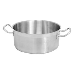 Ss Low Casserole Pot - Induction Base 28Cm / 7.3L - SXLC28 - 1