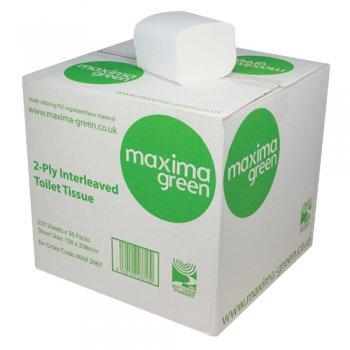 Maxima Green Bulk Pack Toilet Tissue - 36 x 250sheets - NW2067 - 1