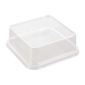 Solia PLA Lid for Sushi Tray FC778 103x103mm Compostable - Pack of 50 - FC773 - 1